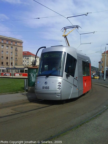 DPP #9165 at Podbaba, Picture 2, Prague, CZ, 2009