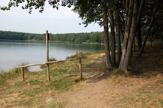 lago, vojo ĉeborda