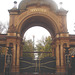 Entrée du parc Tivoli / Tivoli park entrance.  Copenhagen. 26-10-2008