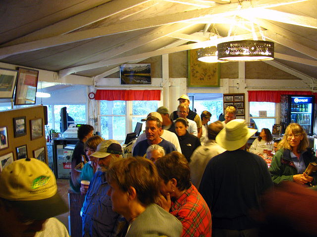 Tuolumne Meadows Lodge - Lining Up For Morning Coffee (0586)