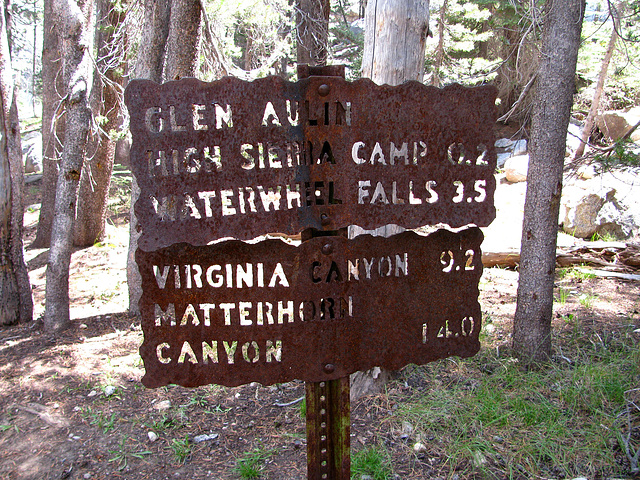 On The Trail To Glen Aulin (0665)
