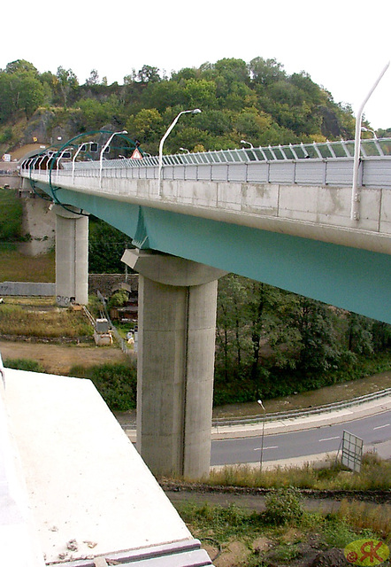 2004-09-12 57 A17 - Weißeritztalbrücke, Nordfahrbahn Richtun