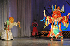 Performance from Tibetan mythology