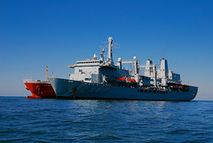 AS OLIVIA and RFA FORT VICTORIA