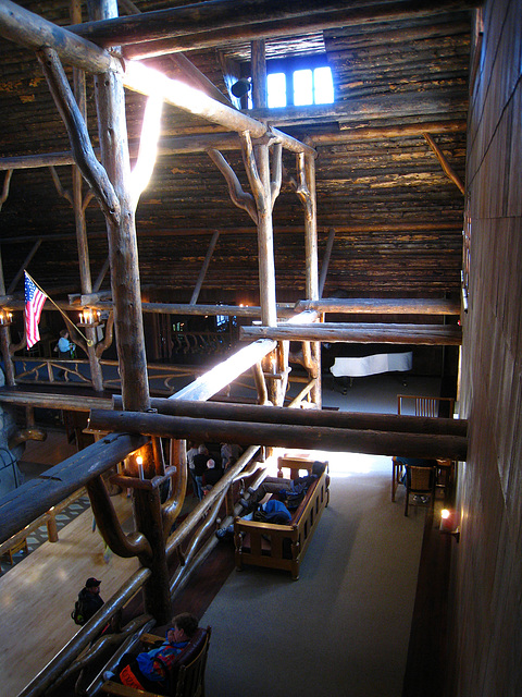 Old Faithful Inn Lobby (3960)