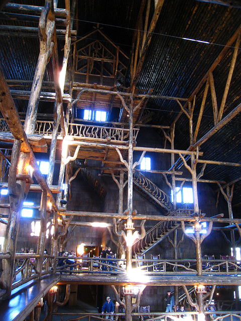 Old Faithful Inn Lobby (3962)