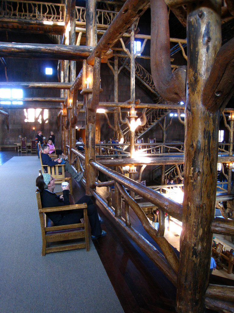 Old Faithful Inn Lobby (3966)