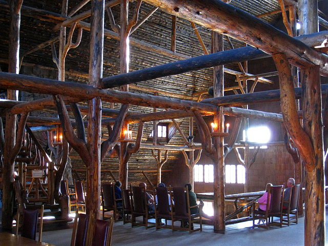 Old Faithful Inn Lobby (3985)