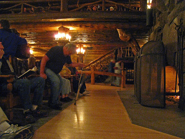 Old Faithful Inn Lobby (4356)