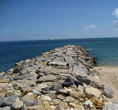 Oeiras, breakwater