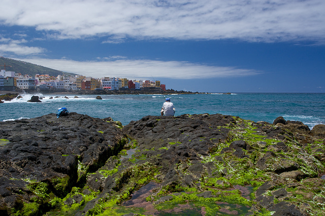 Vue sur Puerto de la Cruz