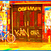 OBAMA graffitis - Une couleur politique de Copenhague / Obama photofiltré.