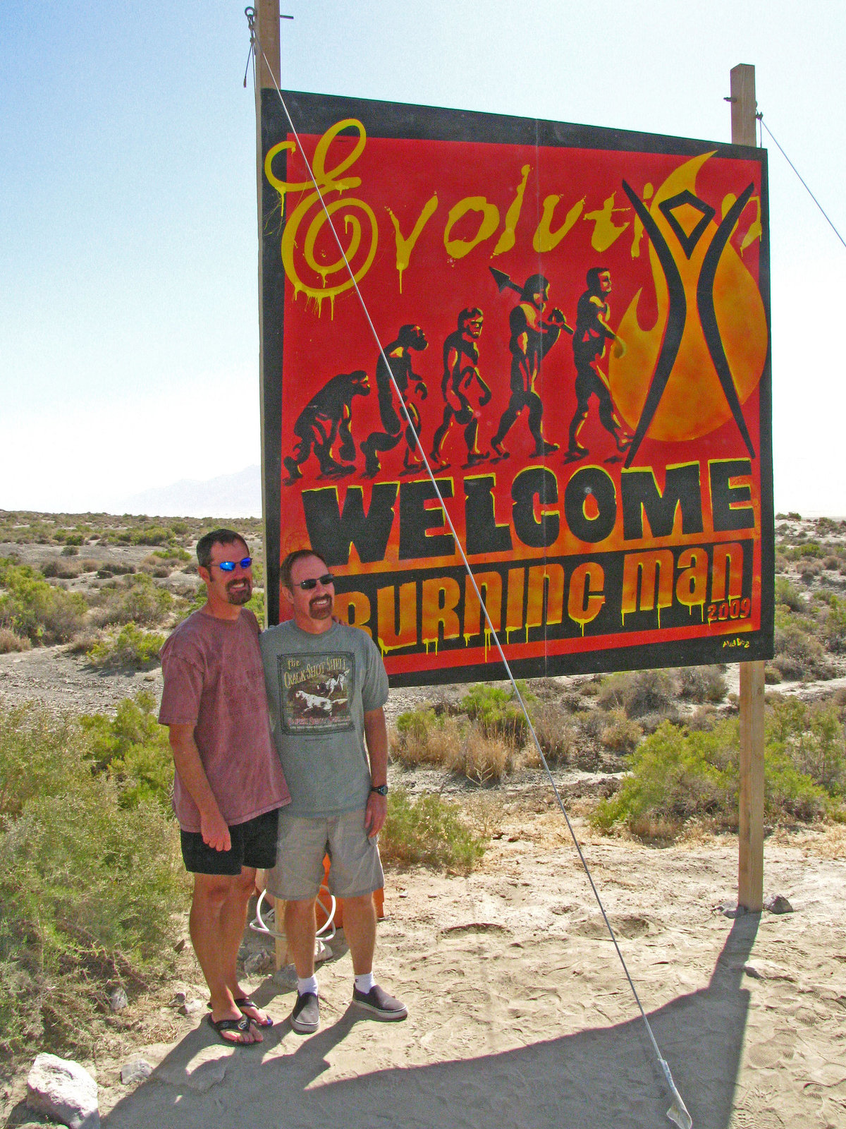 Rick & Steve at Black Rock City (0881)