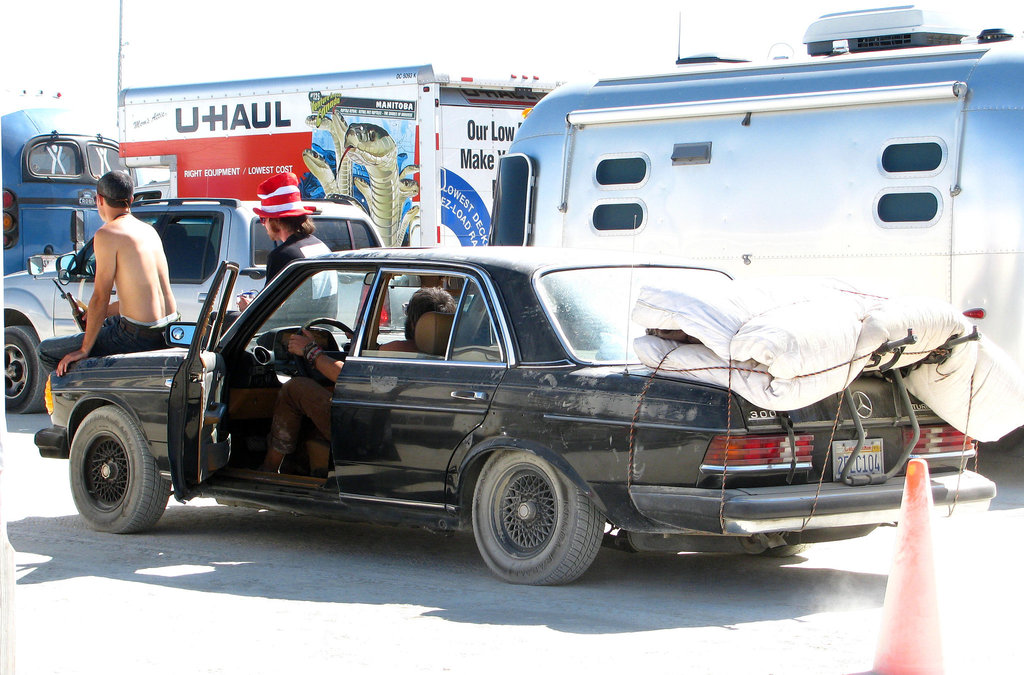 Waiting To Enter Black Rock City (0903)