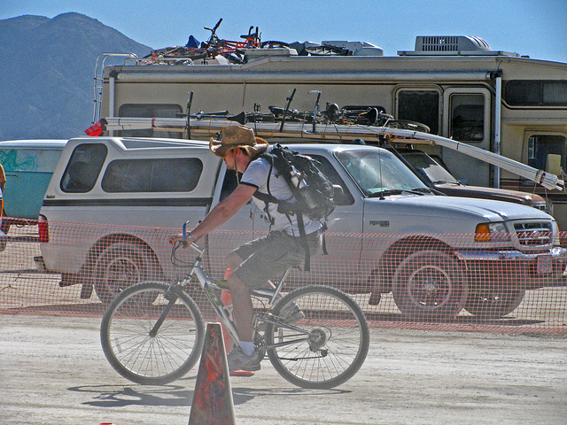 You Can Bike Into Black Rock City - with a little help from your friends (0890)