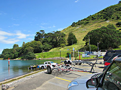 Boat Trailers at Mount Maunganui .