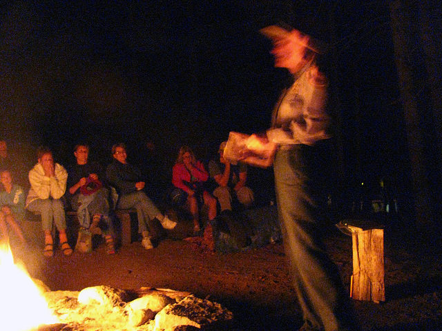 Tuolumne Meadows Lodge Campfire (0584)