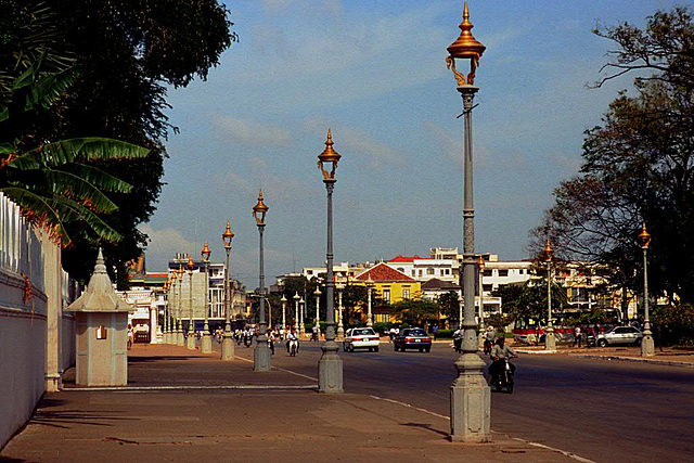 Sothearos Blvd. in Phnom Penh