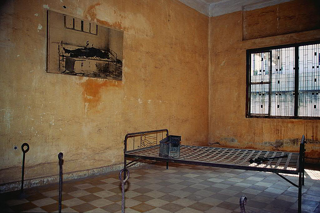 Former classroom used for torture