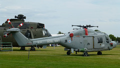 Navy Lynx ZD254 at HMS Sultan - 17 June 2013