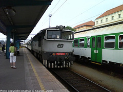 CD #750162-0 at Hradec Kralove Hlavni Nadrazi, Hradec Kralove, Kralovehradecky kraj, Bohemia (CZ), 2009