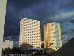 Storm Clouds Over Sidliste Haje, Prague, CZ, 2009