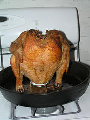 Beer Can Chicken, Yum!