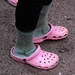 Pink Crocs at Glen Aulin Camp (0169)