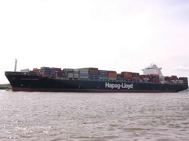 Containerschiff   "Los Angeles Express"