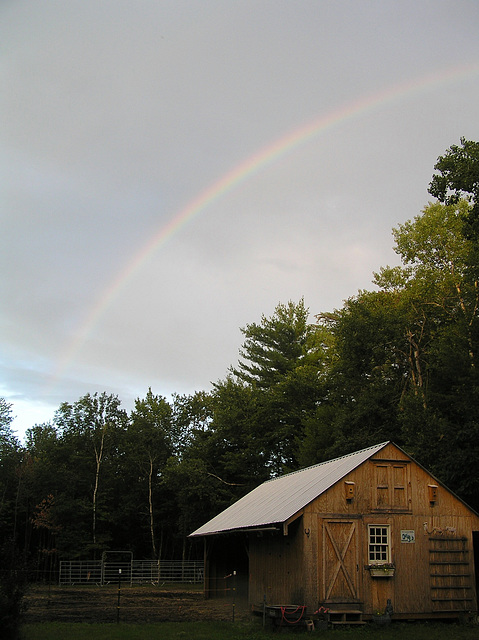 Rainbow over Soggy Bottom Hollow