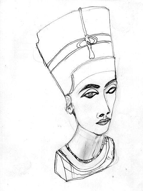 Nefertiti, la belulino estas veninta