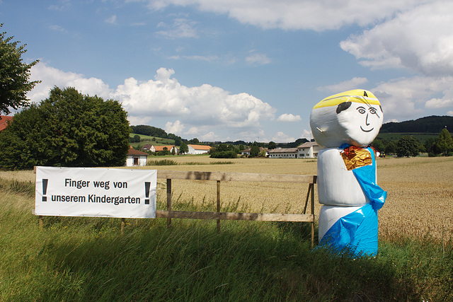 Protest in Northeim Hohnstedt