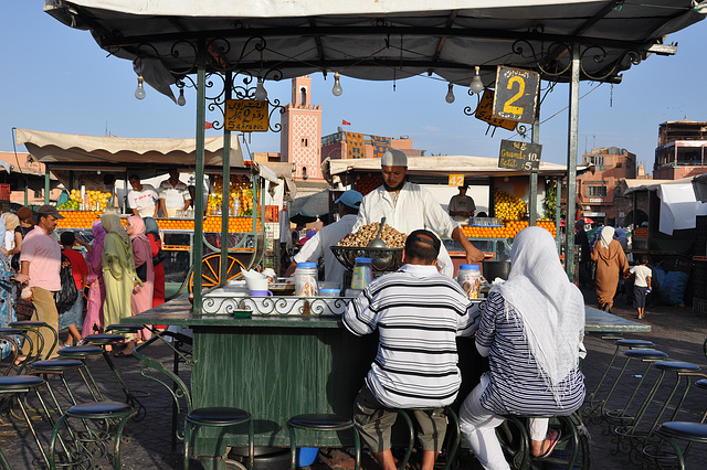 MARRAKECH PLACE JEMAA EL FNA