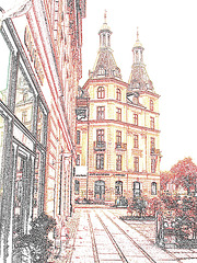 Profil Specialrejser /  Copenhagen.   20 octobre 2008.  Contours de couleurs / Colorful outlines