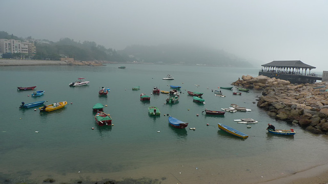 Colorful port in Stanley's