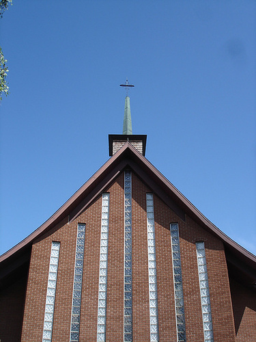 Église de campagne québecoise /  Juillet 2009