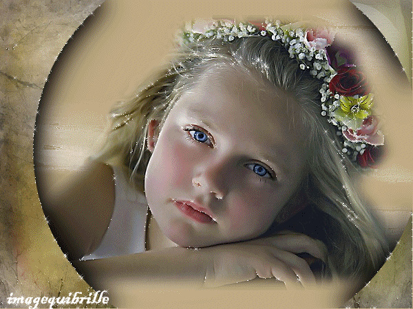 Beaux yeux bleus.