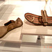 Ancient amusing shape sandals /  Anciennes sandales à l'allure amusante -  Bata Shoe Museum / Toronto, Canada - 3 juillet 2007