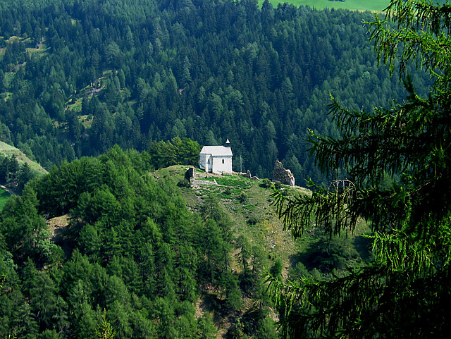 Droben stehet die Kapelle -  Kapelle im Matscher Tal/Vinschgau