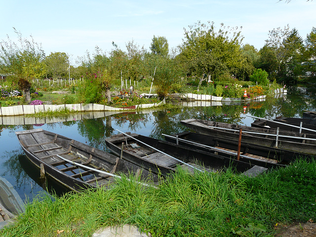 marais de bourges barques