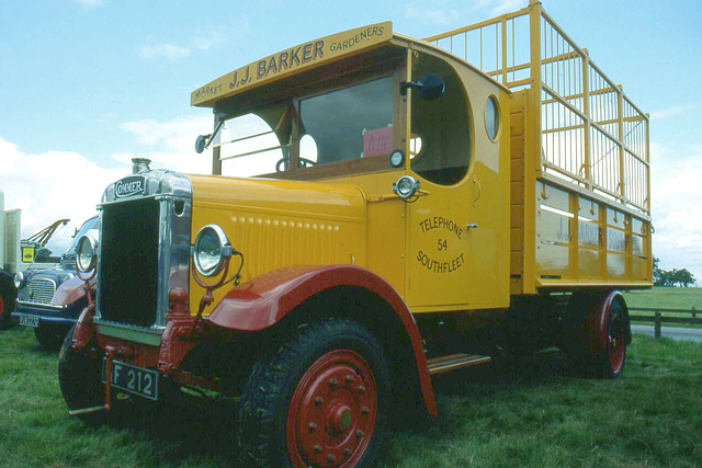 Commer High-sided Lorry (J J Barker)