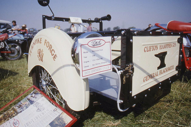 1946 Dot Motorcycle Truck (Turnpike Forge)