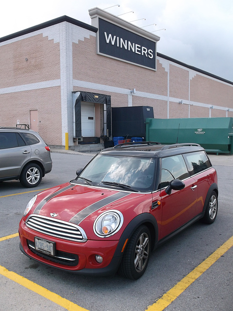 A winner Mini-Cooper.