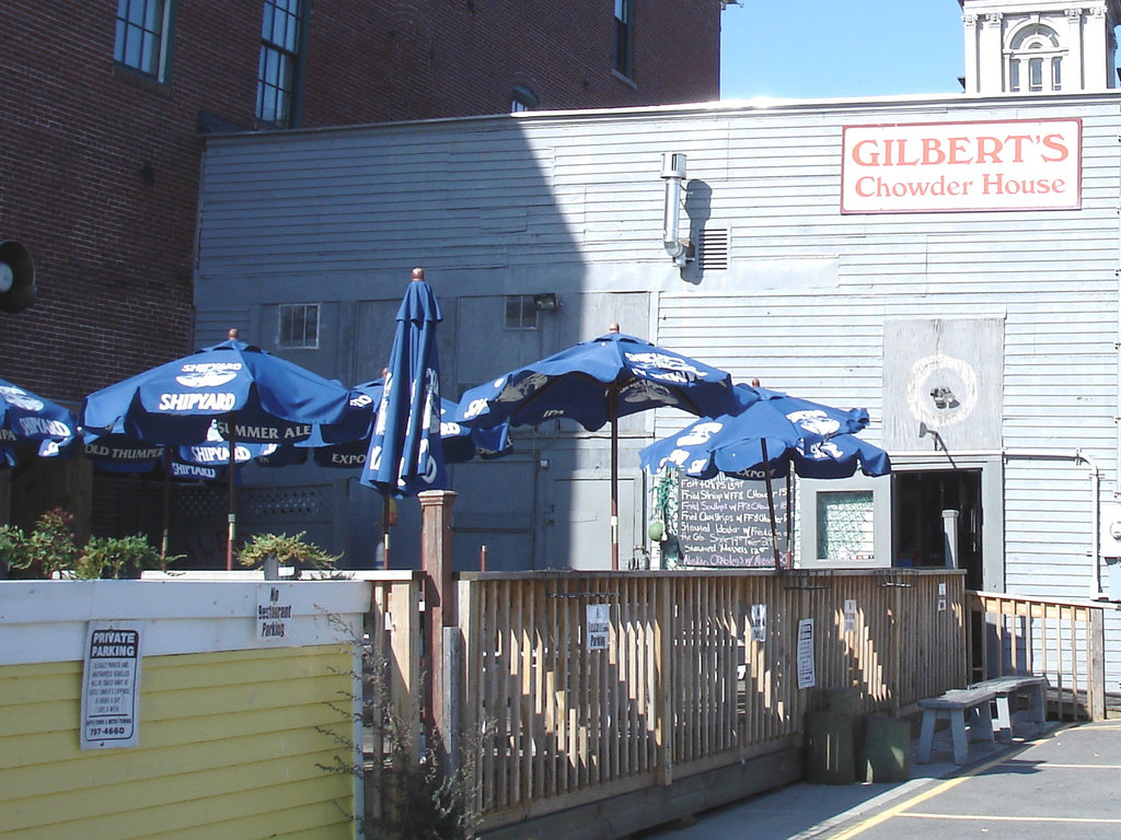 Gilbert's chowder house /  Portland, Maine USA.   11 octobre 2009