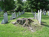 Whiting church cemetery / 30 nord entre les routes 4 et 125 -  États-Unis /  USA.  25 juillet 2009