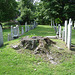 Whiting church cemetery / 30 nord entre les routes 4 et 125 -  États-Unis /  USA.  25 juillet 2009