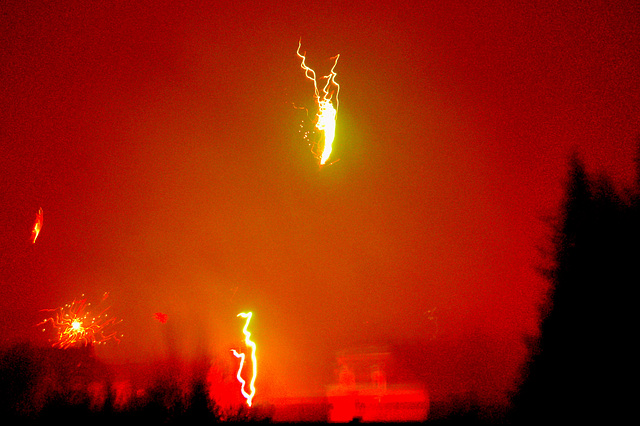 groteskaj lumoj - groteske Lichter