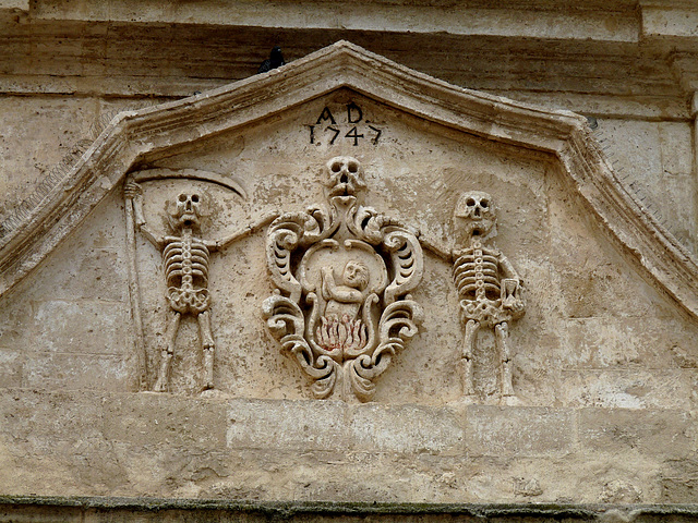 Matera- Momento Mori 1747 (Chiesa Purgatorio)