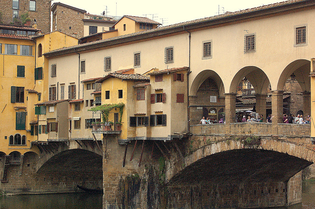 Ponte Vecchio en Florenco