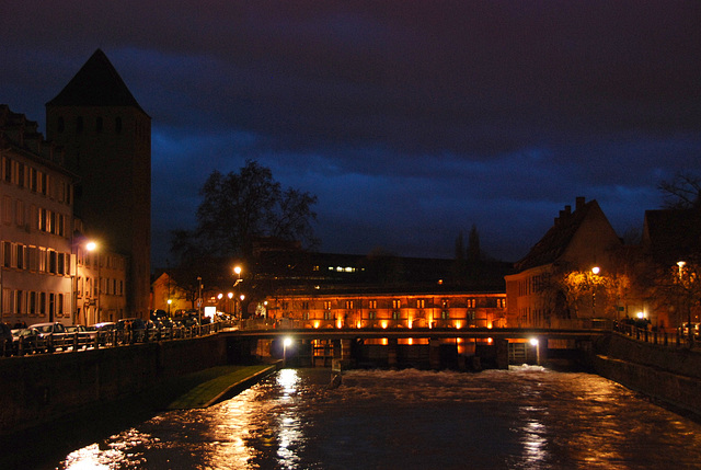 Strasbourg de nuit ....